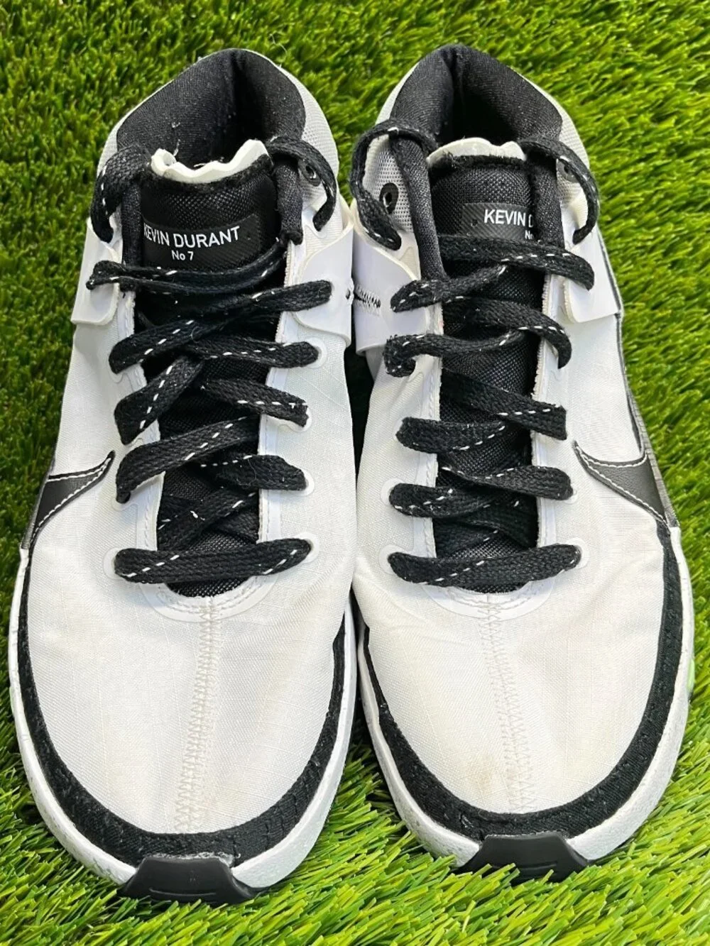 Nike KD 13 TB Mens Size 8.5 White Black Gray Running Basketball‎ Shoes Sneakers